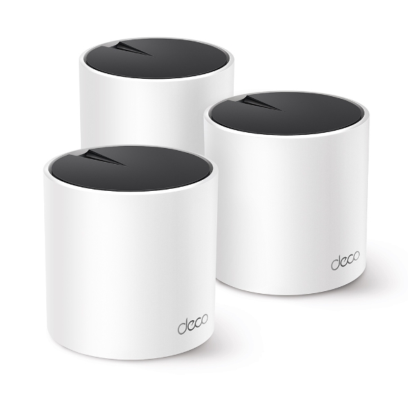TP-Link Wireless AX MESH Deco X55 3000Mbps Dual Band Router 3-Pack