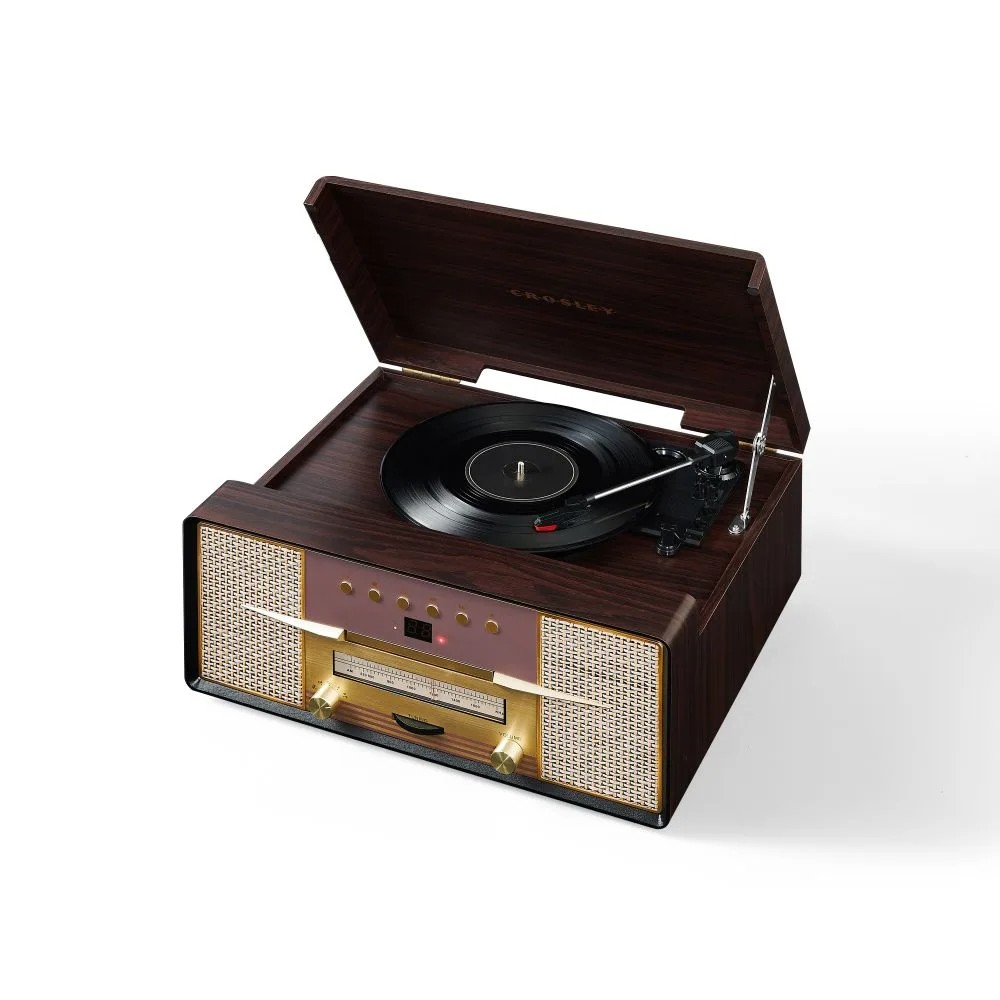Turntable Crosley Rhapsody 7-in1 - Mahagony