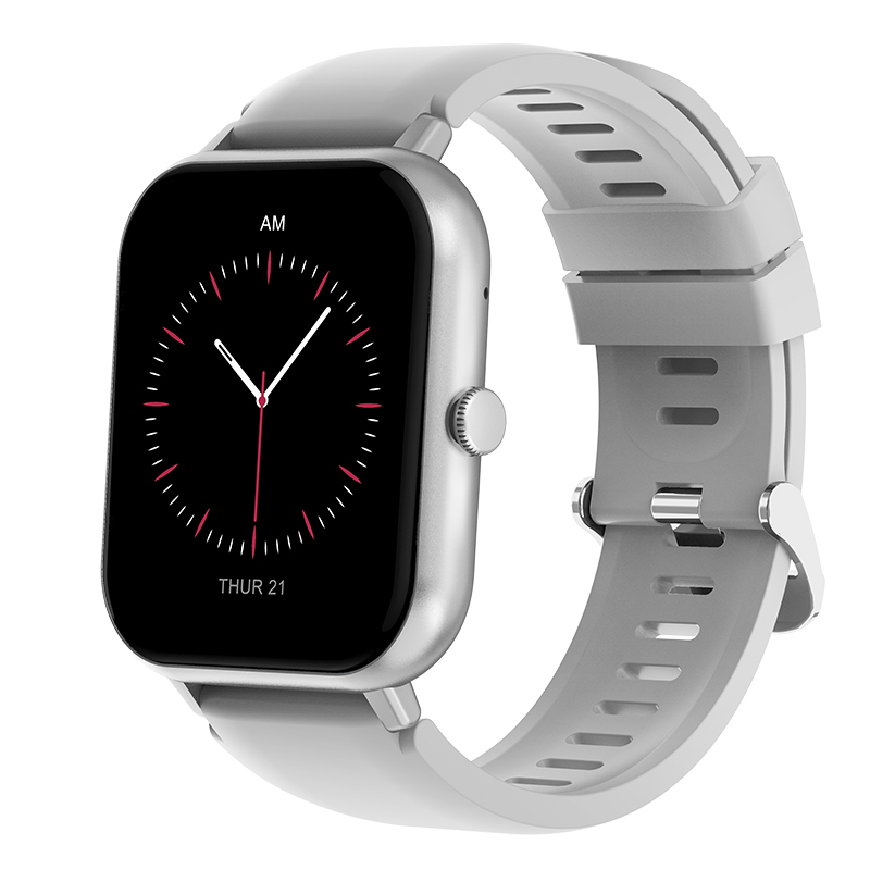 North Edge Healthcare Watch NL54CJ Silver with Blood Pressure, Blood Oxygen,Sleep Monitor