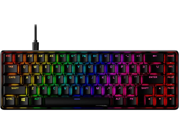 Keyboard HyperX Alloy Origins 65 Mechanical Gaming Red Switch