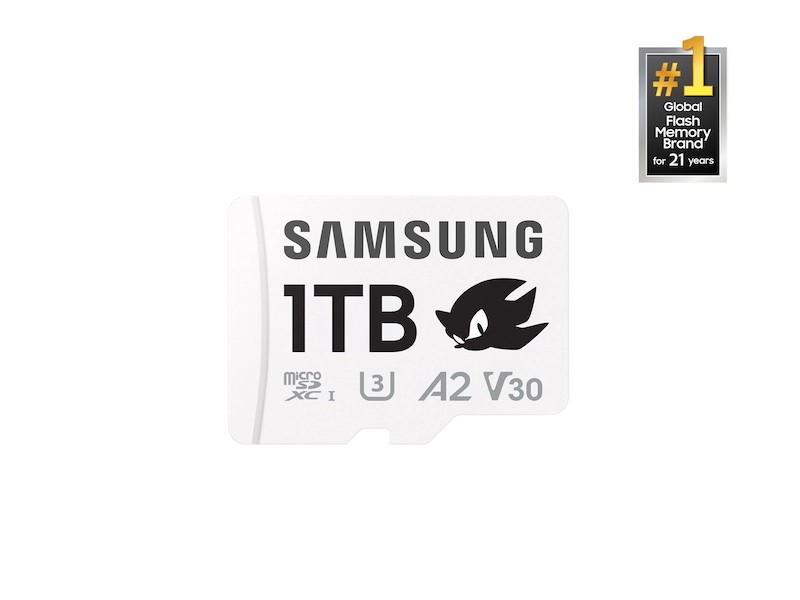 Secure Digital Micro Samsung 1TB SDXC PRO Plus Sonic The Hedgehog 180R/130W U3 V30 A2