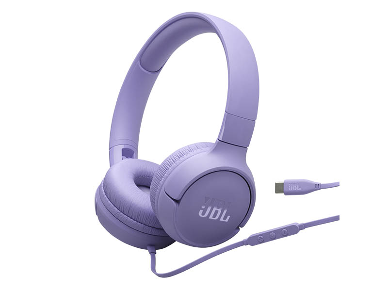 Headphones JBL Tune 520C USB Type-C Purple