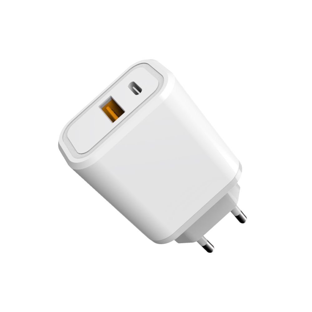 USB Universal Power Charger Platinet Type-C PD 30W White