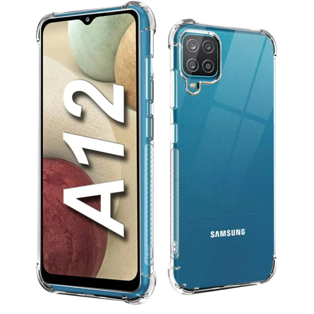 Samsung Case for Galaxy A12 Silicone Transparent
