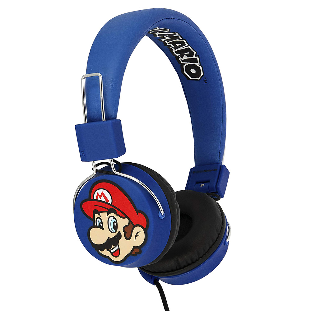 Headphones OTL Teen Super Mario and Luigi Foldable