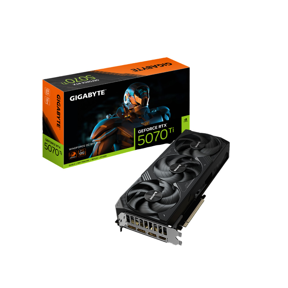 Gigabyte GeForce RTX 5070 Ti WINDFORCE OC V2 16G GDDR7 HDMI/3xDP/PCIe 5.0
