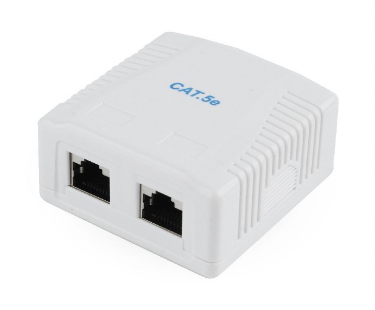 Outlet Surface Mount 2xCAT5e FTP Gembird