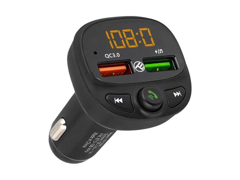 Wireless Bluetooth FM Transmitter Tellur B7 Hands Free/Dual Charger w/LCD Display
