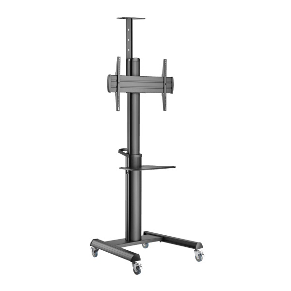 TV Floor Stand SBOX FS-446-2 37"-70" w/Wheels, Cable management, Shelf