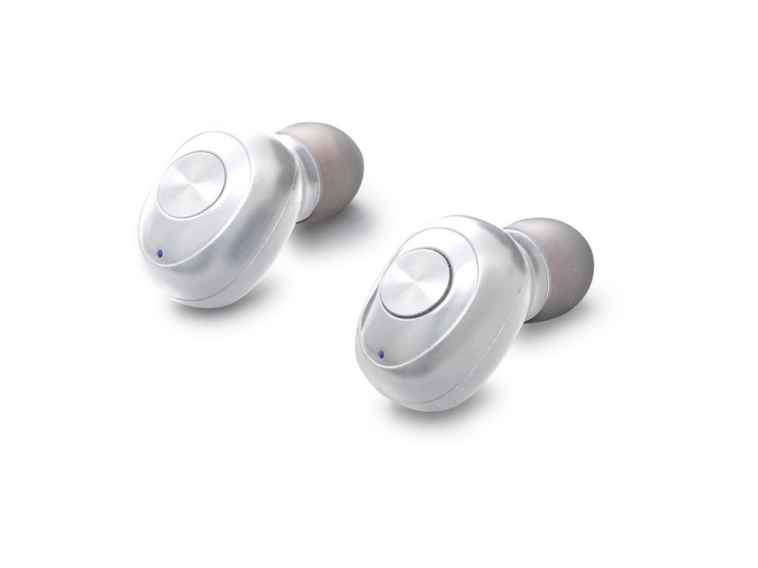 Earphones Trevi AirBuds Bluetooth w/Microphone HMP 12E04 White