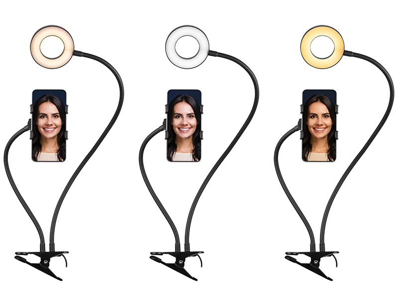 Ring Light Tracer LED w/Phone Holder