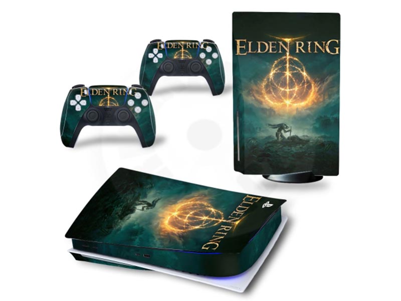 Vinyl cover (stickers) for console and controller - Elden Ring (PS5 Disc Edition)