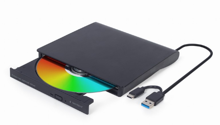 DVD RW +/- Gembird External USB 3.0 Black