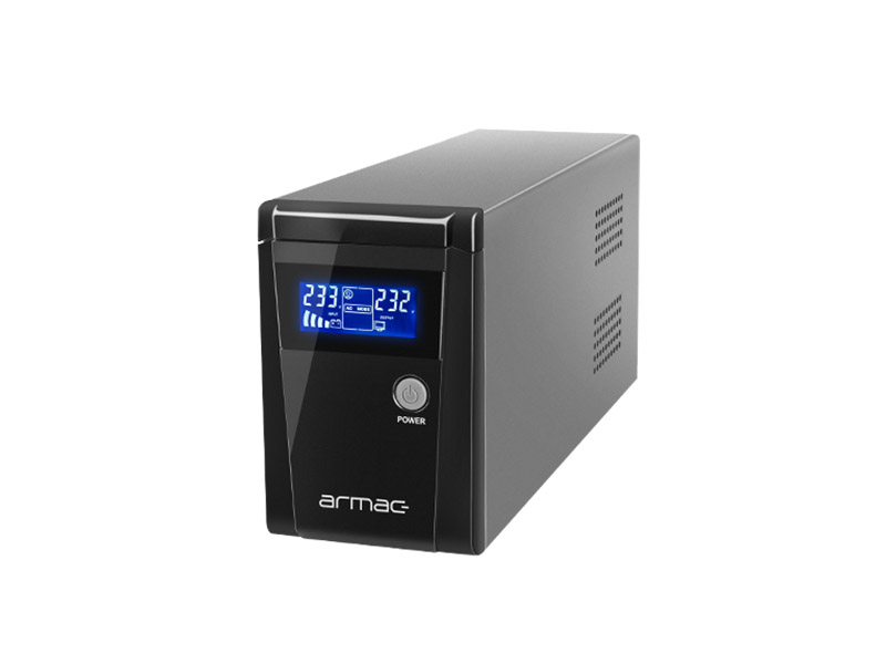 UPS Armac Office 650VA 390W 230V, 2x E-Type/ LCD/Metal Case