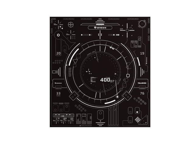 Floor Mat Genesis Gaming Tellur 400 Square 110x100cm