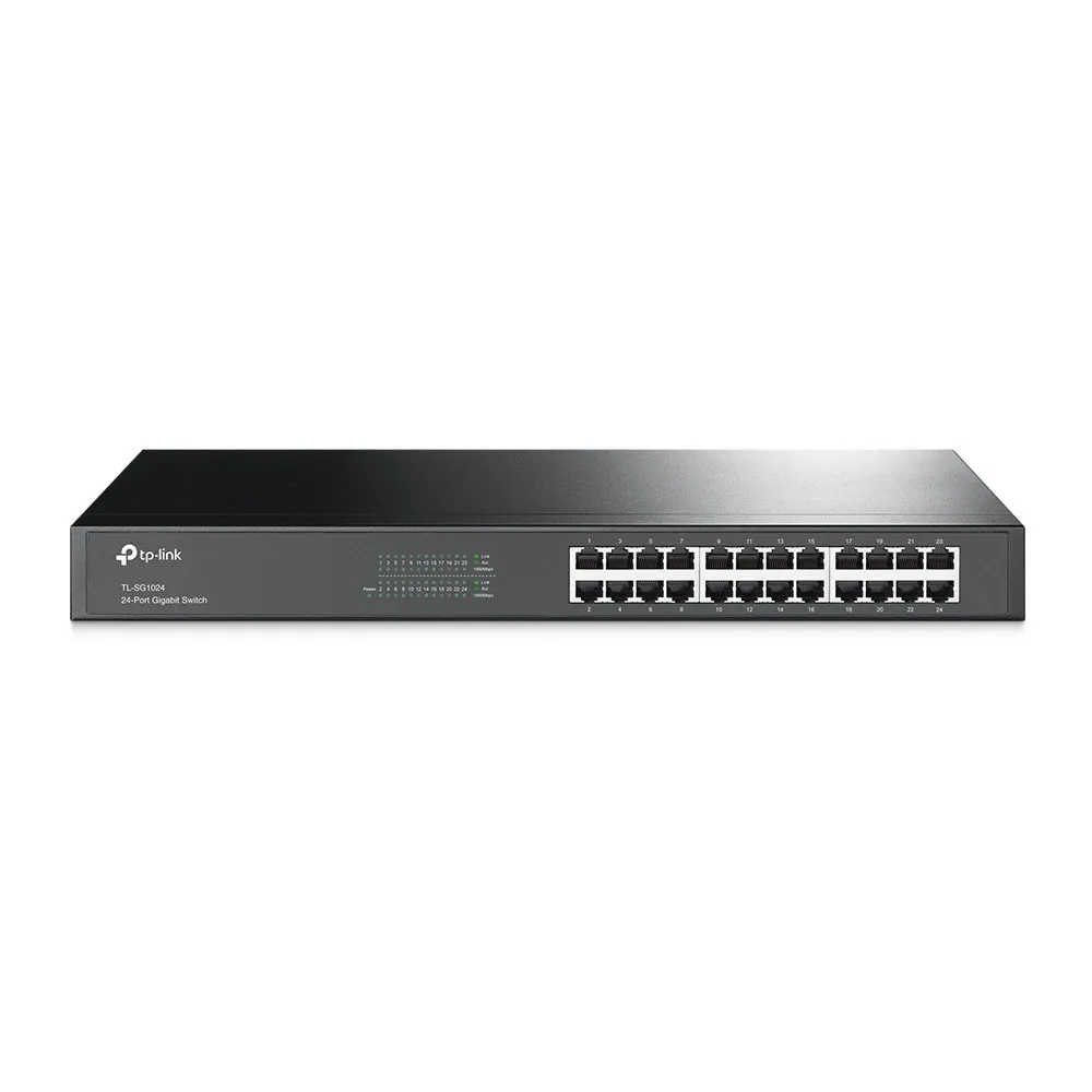 TP-Link Switch 24port 10/100/1000 TLSG1024 Rack mountable