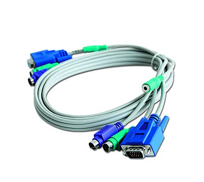 Cable KVM Set shielded 1,8m GMB w/Audio