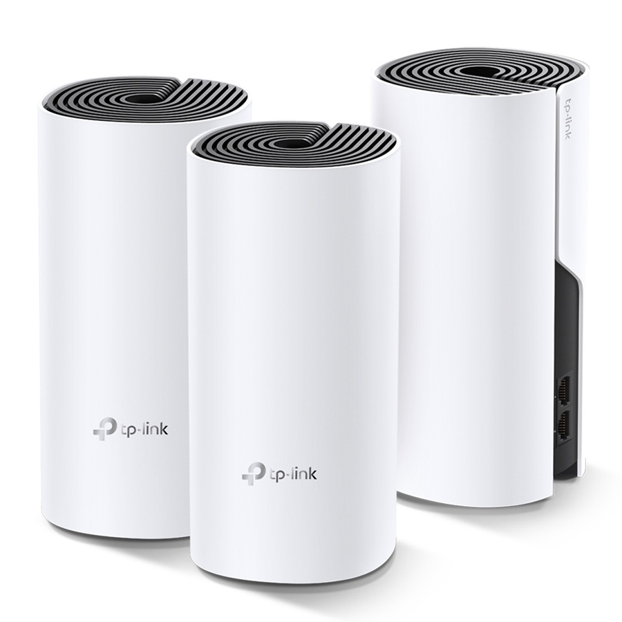 TP-Link Wireless AC MESH Deco E4 1200Mbps Dual Band Router 3-Pack