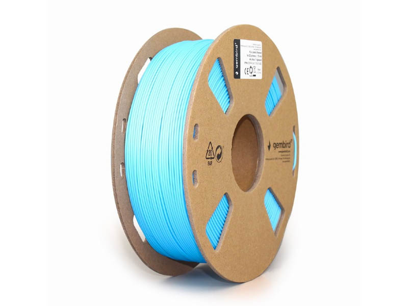 Filament for 3D Printer PLA 1.75mm Gembird Sky Blue