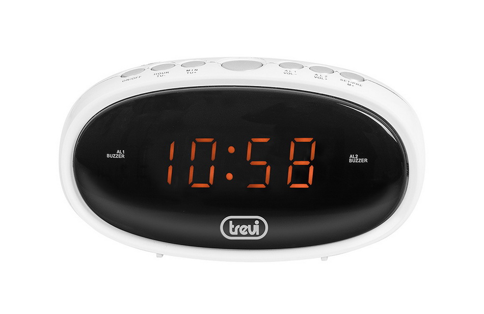 Alarm Clock Trevi EC 880 White