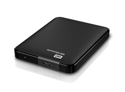 HDD External 2.5" 2TB USB 3.0 Western Digital Elements Portable Black