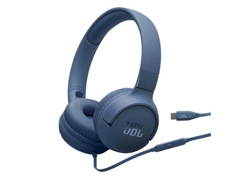 Headphones JBL Tune 520C USB Type-C Blue