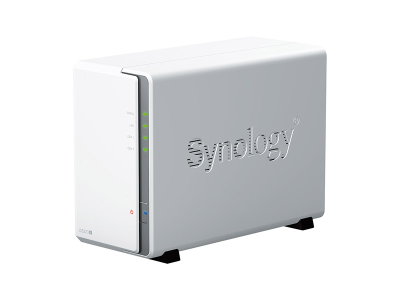 Synology NAS Disk Station DS223j 2-Bay Quad Core 1.7GHz/1GB DDR4