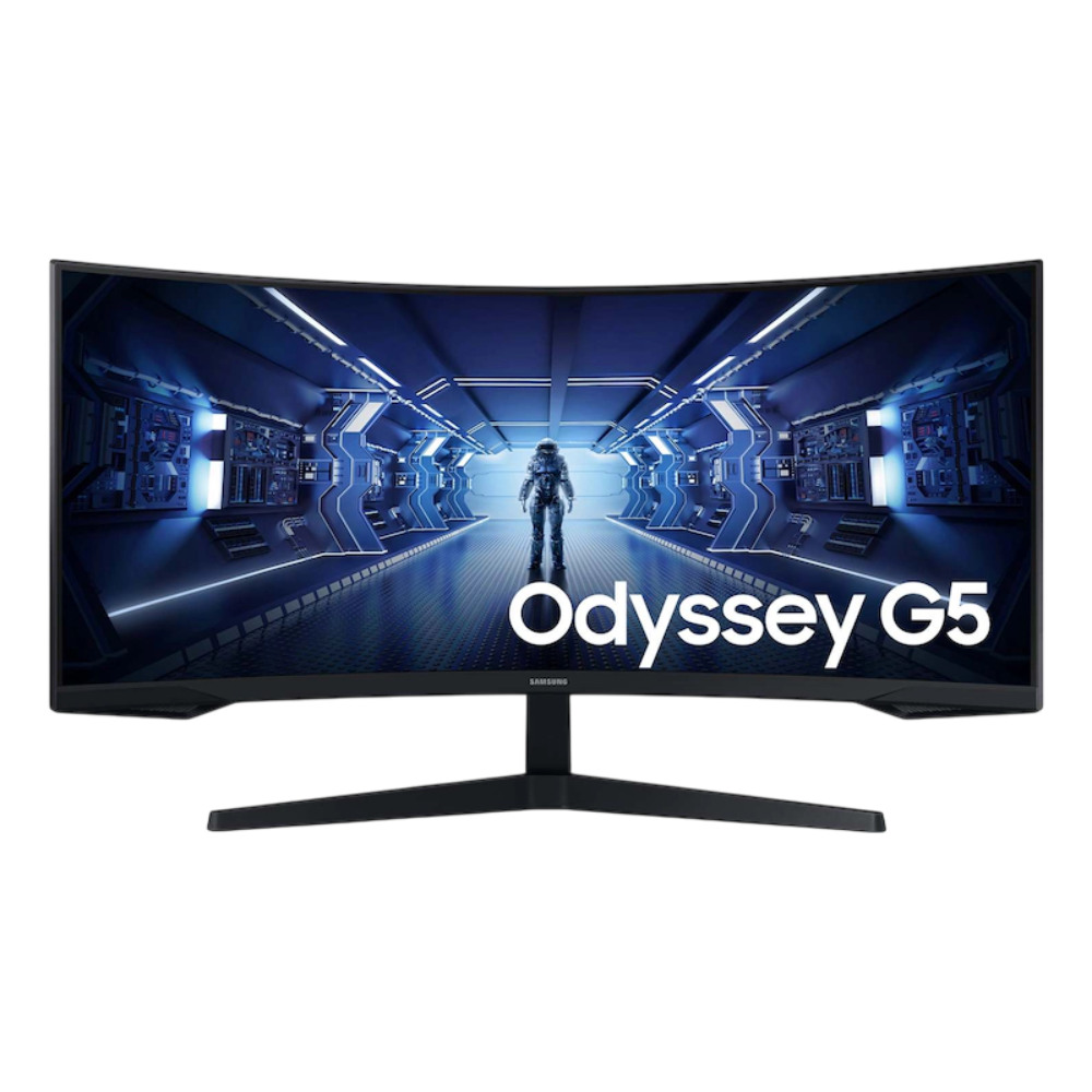 Monitor 34" Samsung LC34G55TWWPXEN Odyssey G5 Gaming Curved,WQHD,HDMI,DP,1ms,165Hz,FreeSync