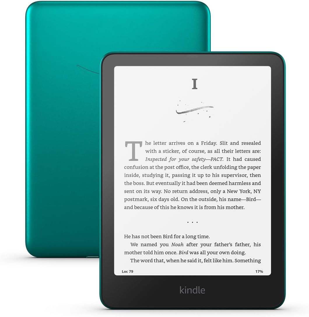 E-Book Kindle Paperwhite Signature Edition 2024 32GB Wi-Fi w/ADS Jade