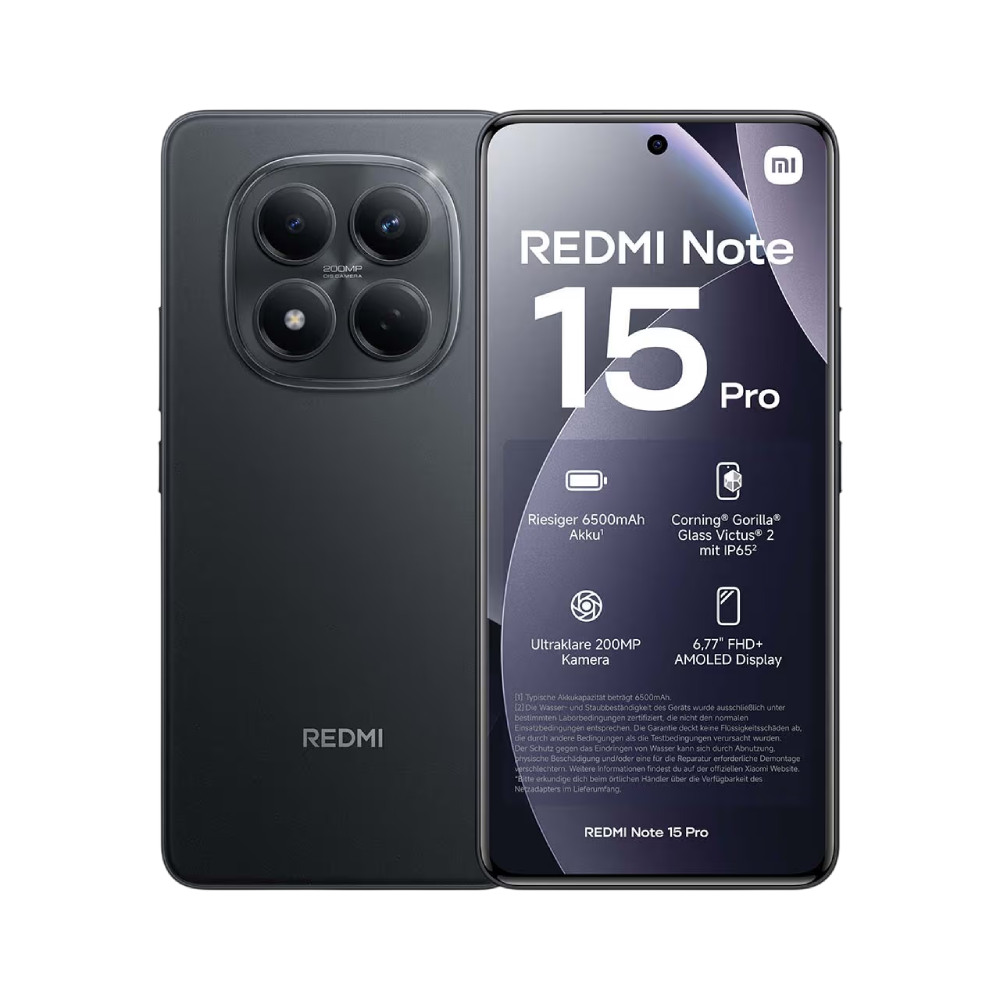 Xiaomi Redmi Note 15 Pro 12/512GB Black
