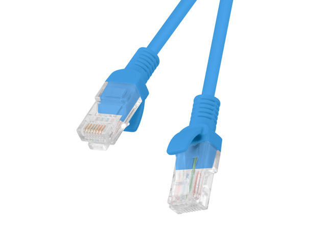 Patch Cable UTP 1m Cat6 Blue Lanberg