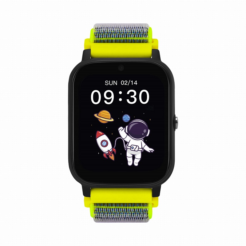 Smartwatch Garett Kids Tech Velcro 4G Green