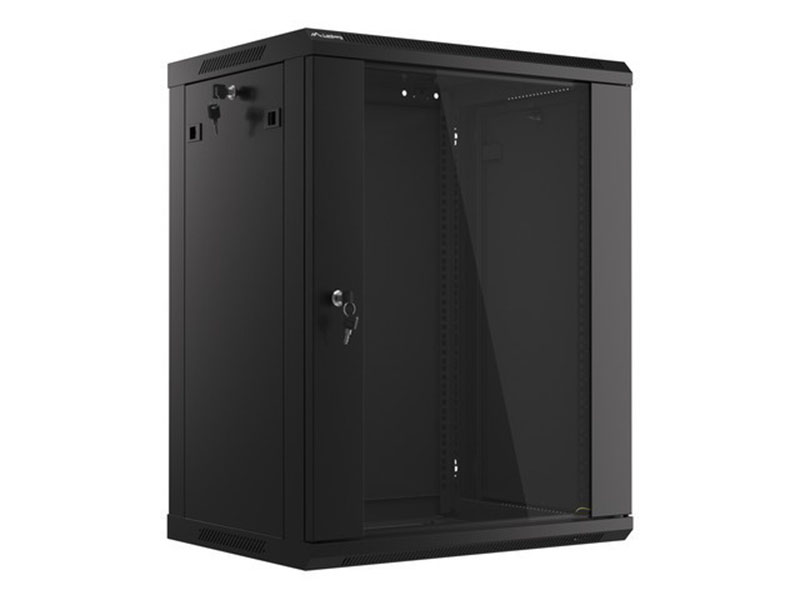 Rack Cabinet 19" 15U Metal 600x450 Lanberg Wall-Mounted Demounted