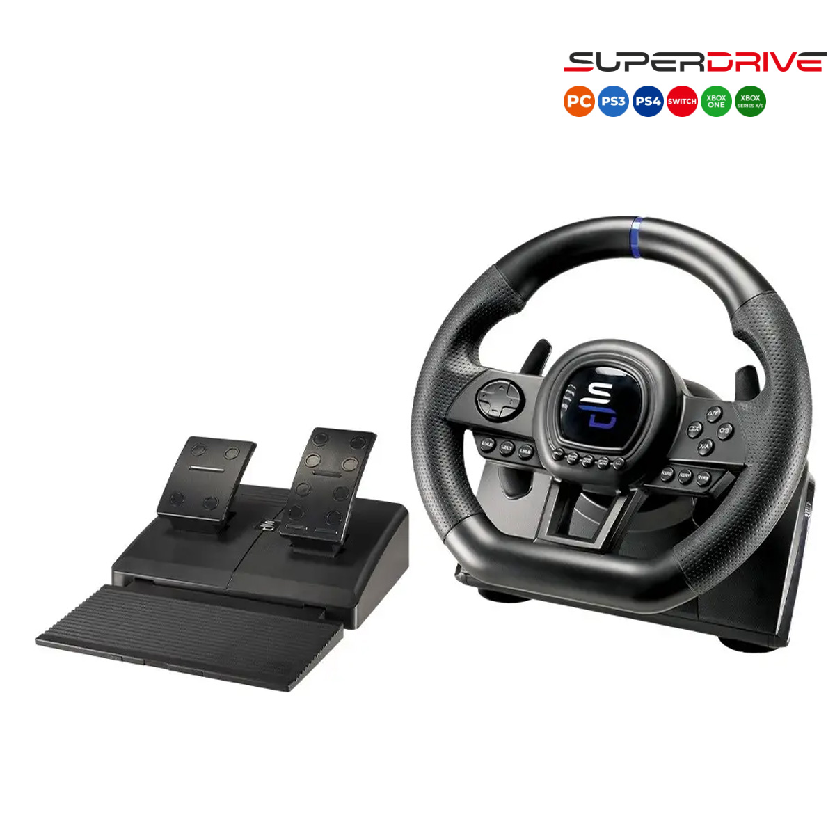 Steering Wheel Subsonic Superdrive SV 650 PC/PS3/PS4/SWITCH/XBOX ONE/SERIES