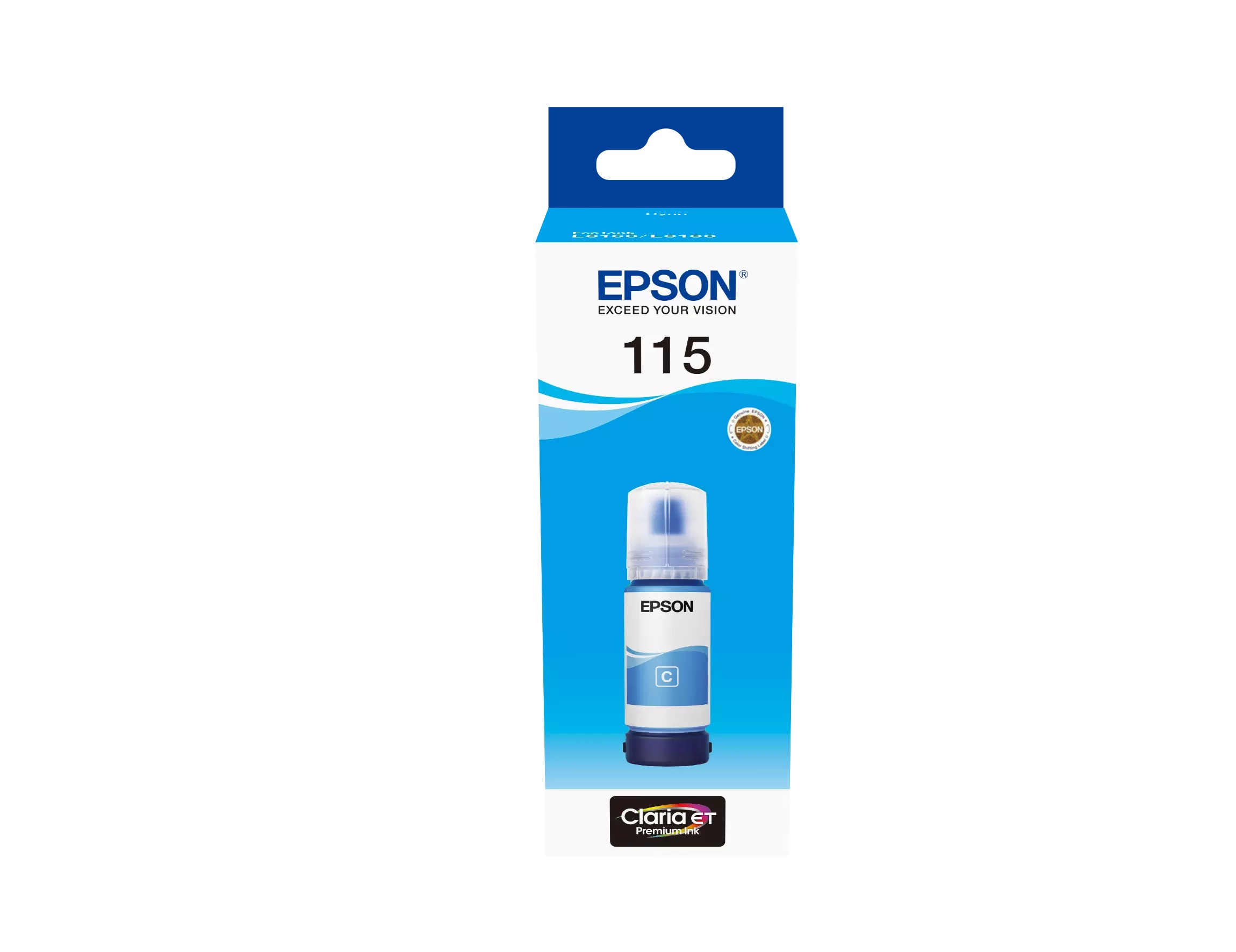 Cart.Epson 115 Cyan Ink Bottle L8160/L8180