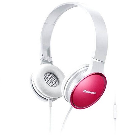Headphones Panasonic RP-HF300ME-P Foldable White/Pink