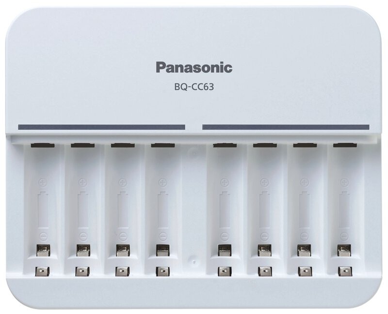 Battery Charger Panasonic Eneloop 8xAA/AAA (BQ-CC63)