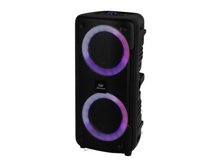Speaker Trevi XF 440 KB KARAOKE 30W Rechargeable w/Bluetooth, Mic, Disco LED