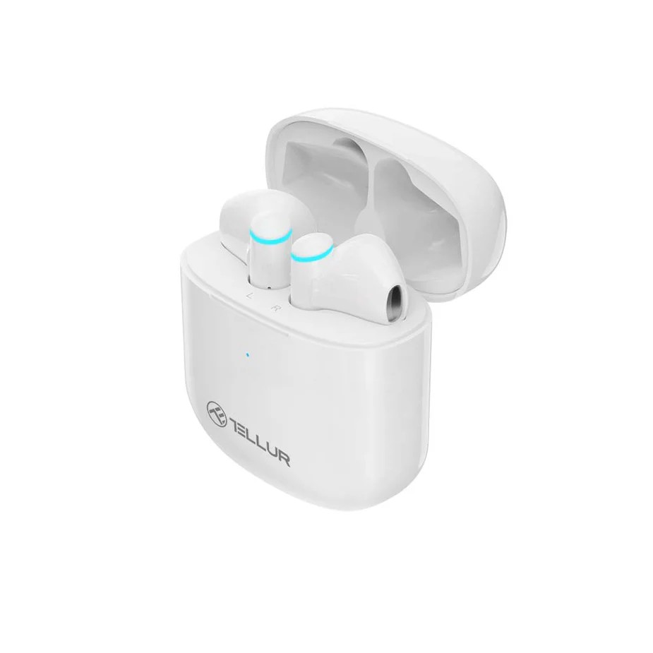 Earphones Tellur Aura True TWS Bluetooth White