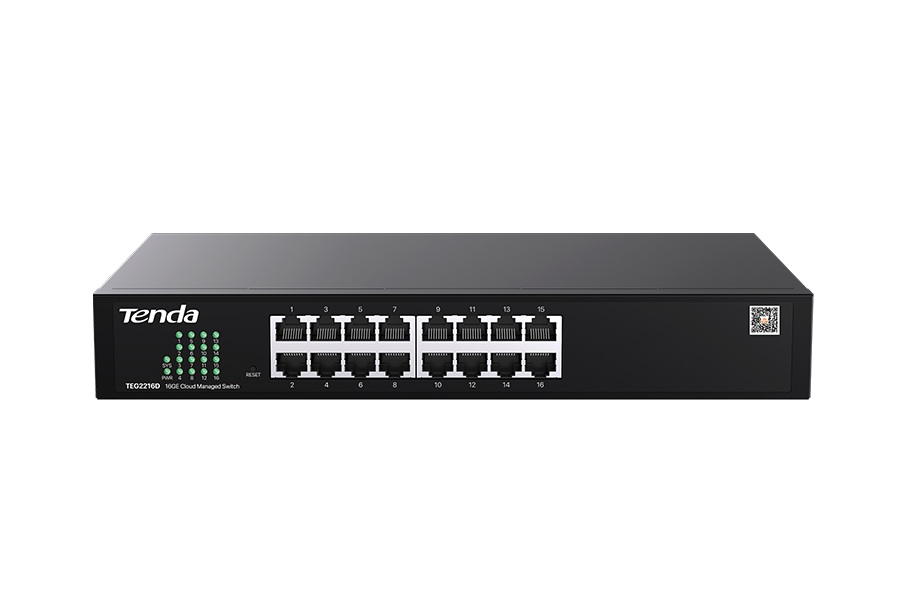 Tenda Switch 16port Gigabit Metal TEG2216D Rack mountable
