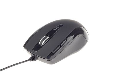 Mouse MUS-GU-01 Laser 2400DPI USB Black
