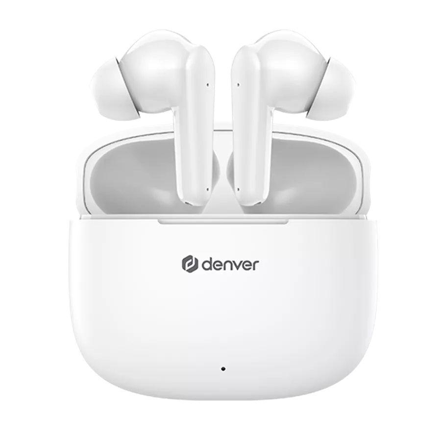 Earphones Denver TWE-48 Bluetooth w/Microphone White