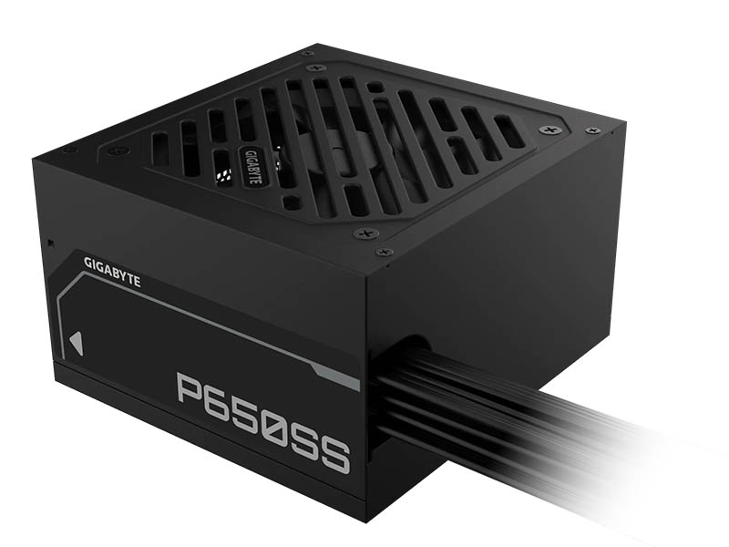PSU 650W Gigabyte P650SS Real Power 80Plus Silver120mm FDB Fan Black