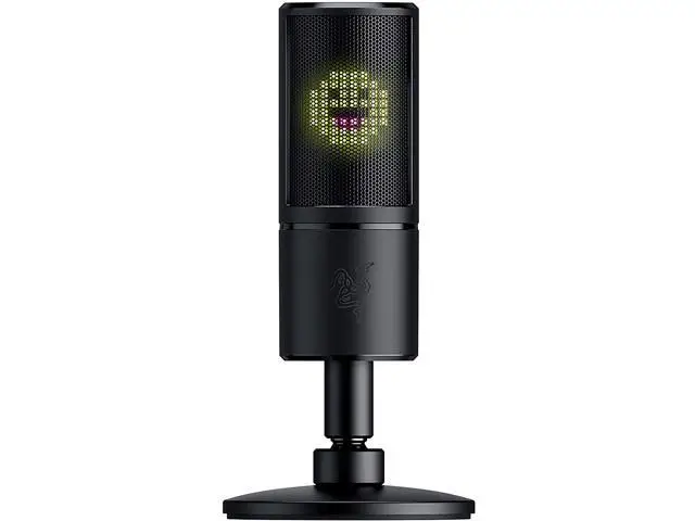 Microphone Razer Seiren Emote Streaming, USB Black w/8-Bit Emoticon Led Display