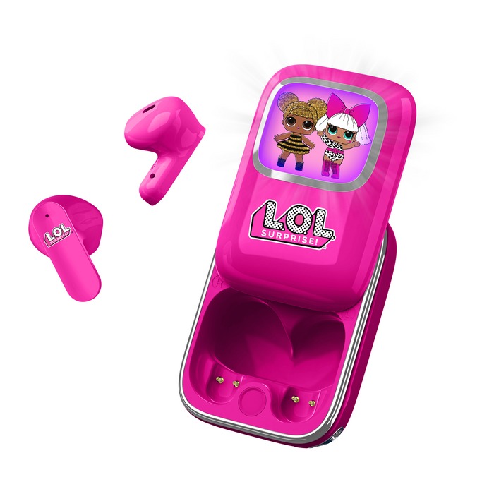 Earbuds Bluetooth OTL Slide - L.O.L. Surprise! Hot Pink