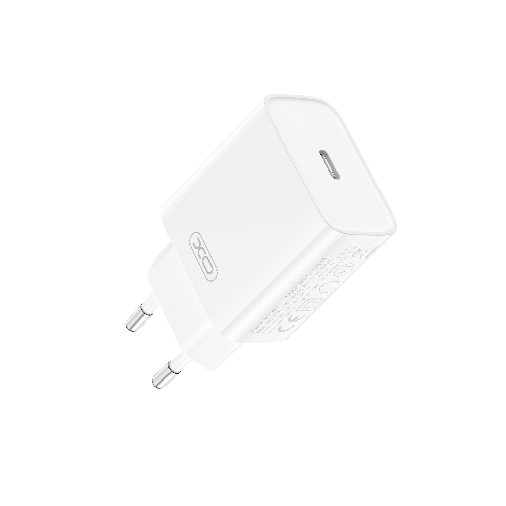 USB Universal Power Charger XO CE15 20W Type-C White