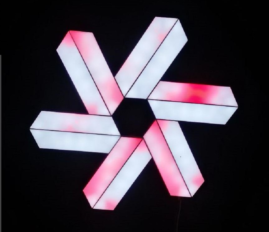Trapezoid Lights JEJA Sound Sensitive RGB 9 x LED