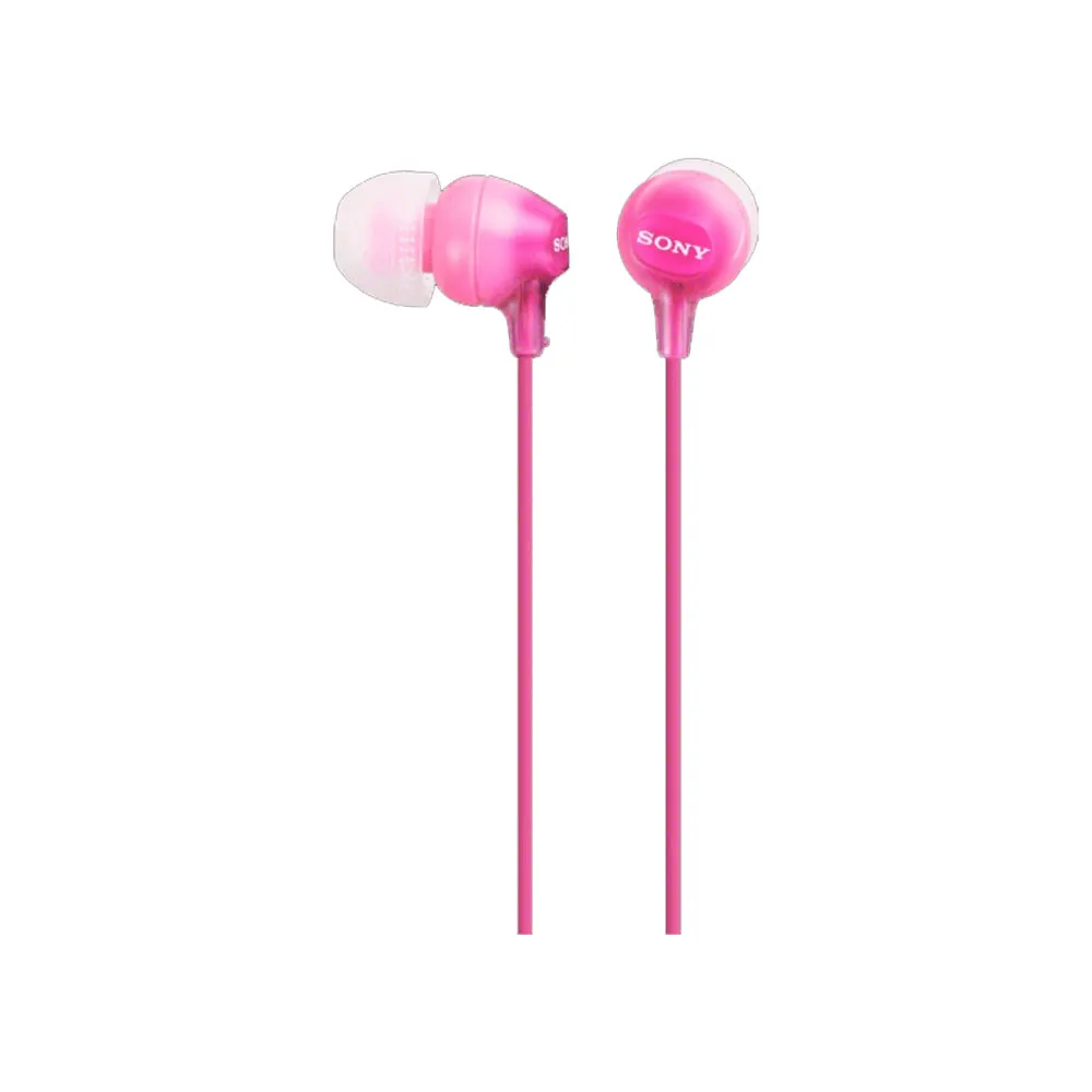 Earphones Sony MDR-EX15APP w/Microphone Pink