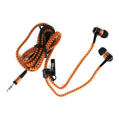 Earphones Freestyle Zip FH2111 w/Microphone Orange