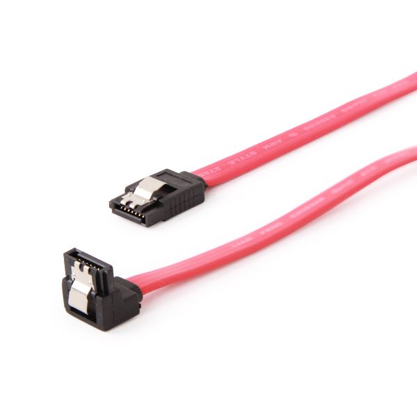 Cable Serial ATA 3 Data w/90 degree Metal Clips
